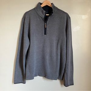 Banana Republic Mens Half Zip Pullover Sweater Size Large